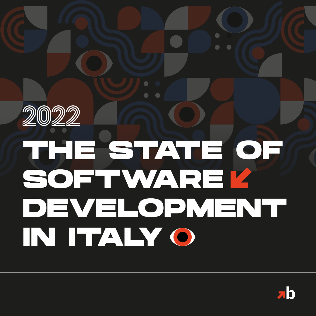 Post Instagram di BitBoss - The state of software development in Italy 2022