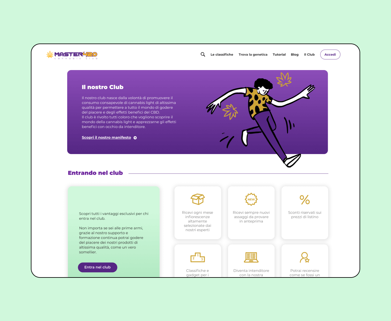 Master420 - descrizione del Club